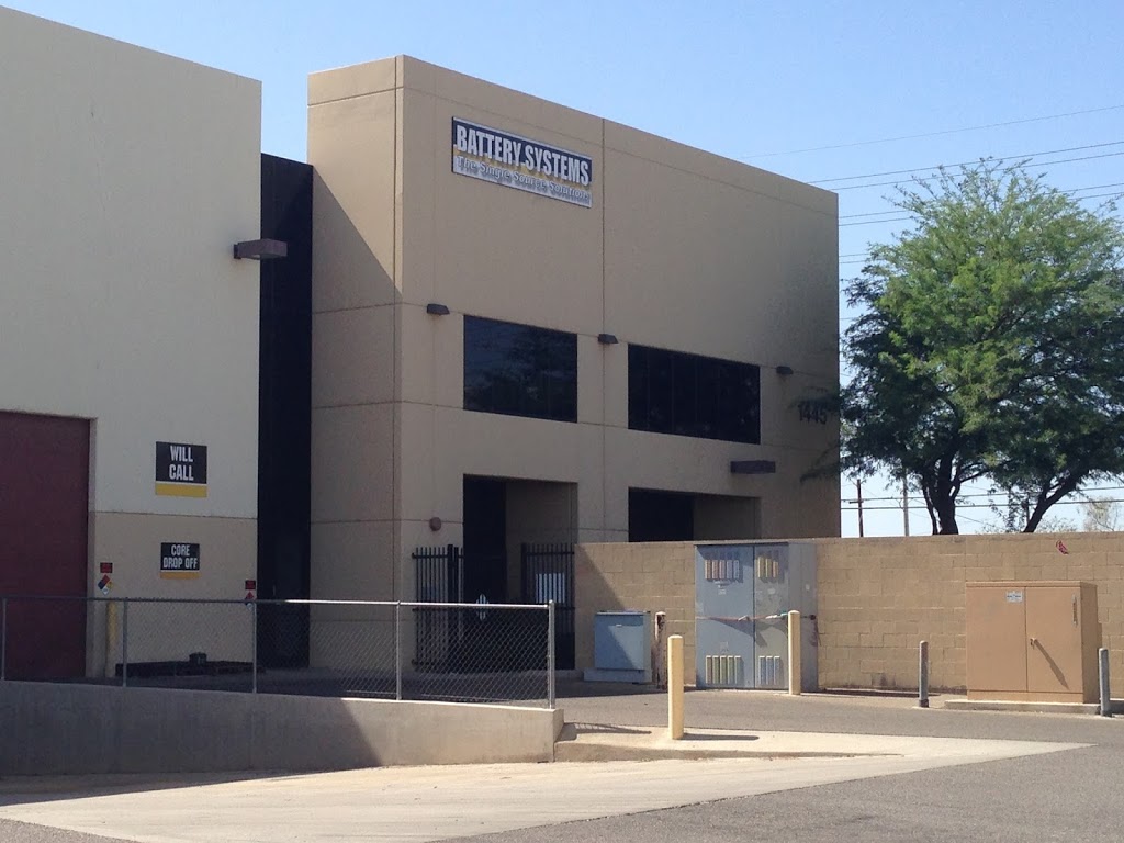 Battery Systems of Phoenix | 1445 E Hadley St, Phoenix, AZ 85034 | Phone: (602) 252-3131