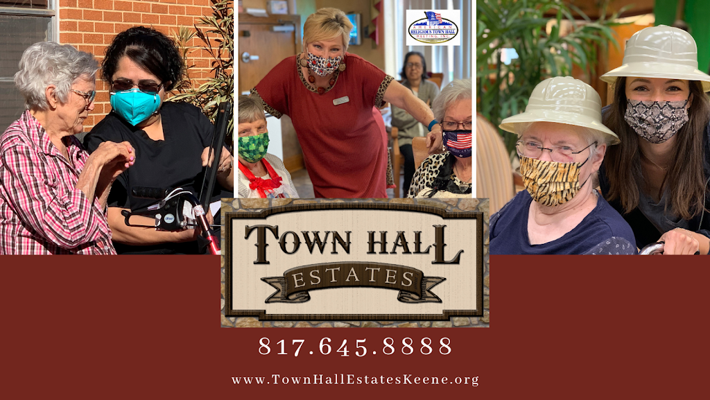 Town Hall Estates Nursing and Rehab. Keene | 207 S Old Betsy Rd, Keene, TX 76059, USA | Phone: (817) 645-8888