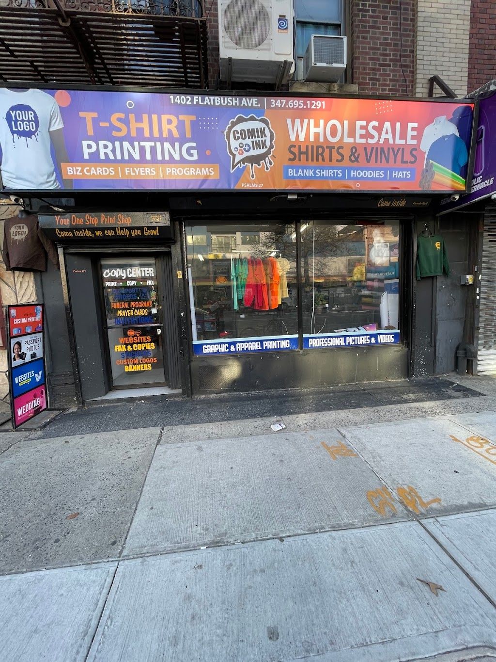 Comik Ink ( Your print shop) | 1402 Flatbush Ave, Brooklyn, NY 11210, USA | Phone: (347) 695-1291