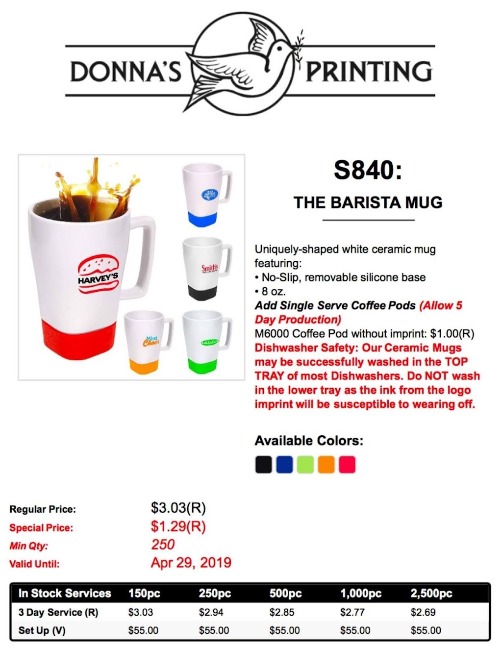 Donnas Printing | 1719 Sungail Dr, Spring, TX 77386, USA | Phone: (281) 363-3040