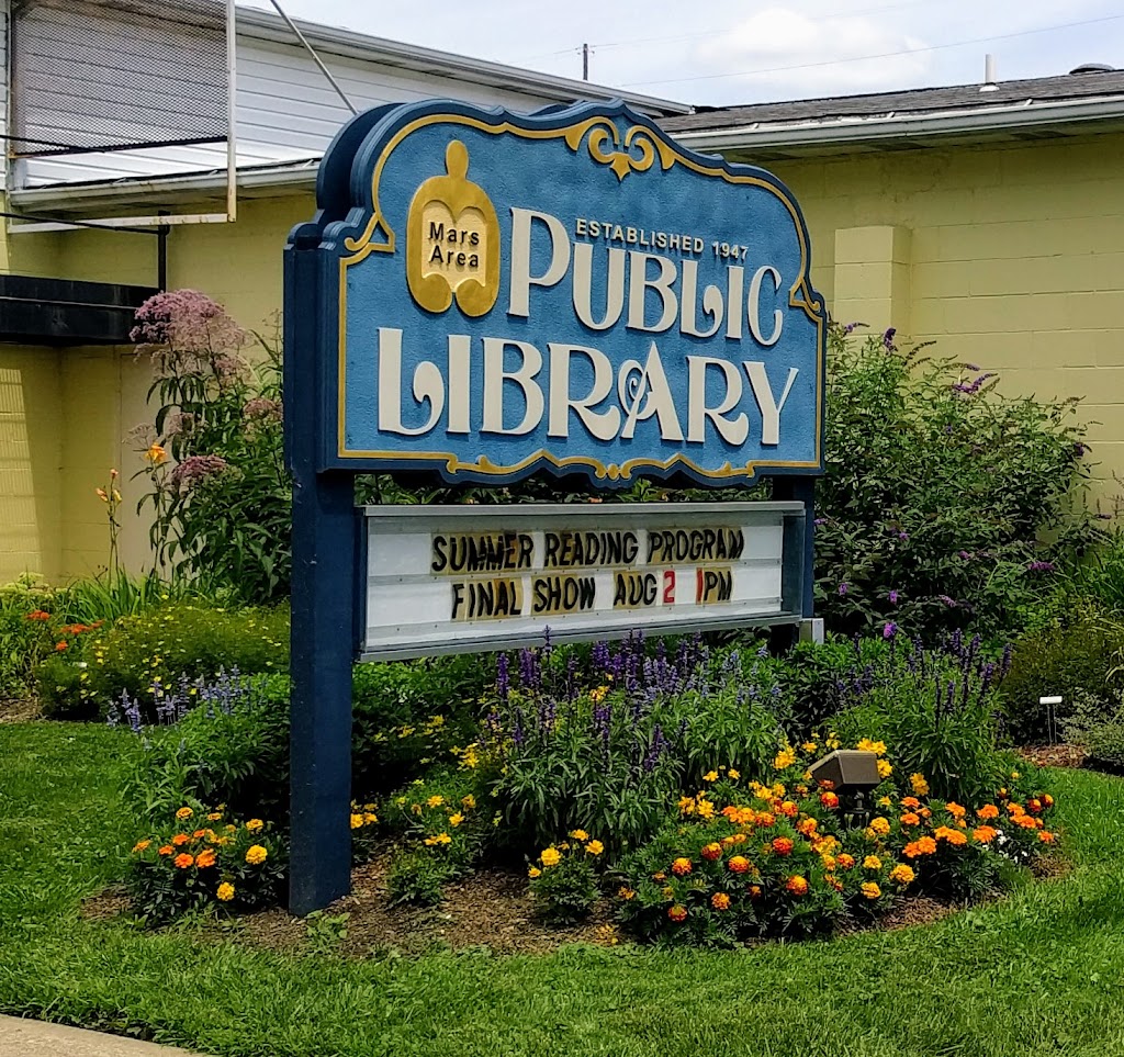 Mars Area Public Library | 107 Grand Ave, Mars, PA 16046, USA | Phone: (724) 625-9048