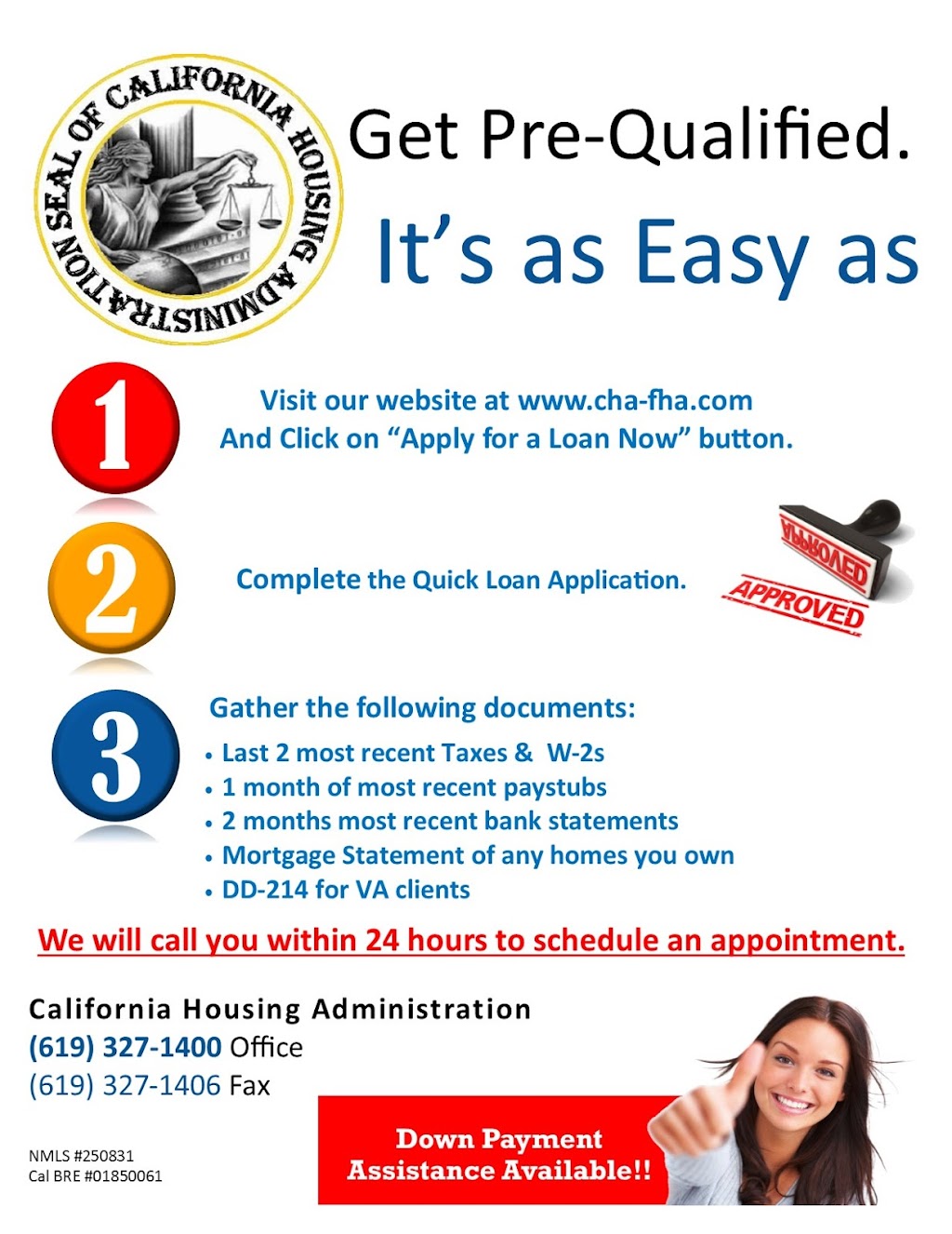 California Housing Administration | 1625 Sweetwater Rd Suite D, National City, CA 91950, USA | Phone: (619) 327-1400
