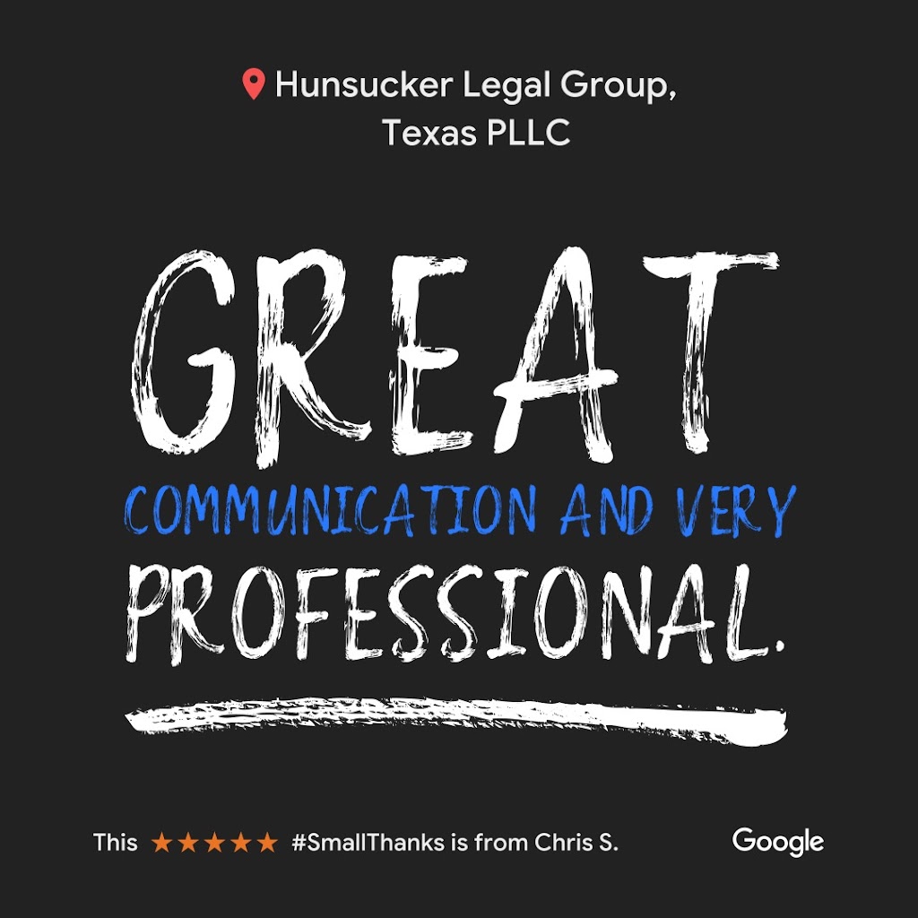 Hunsucker Legal Group, Texas PLLC | 903 E McKinney St, Denton, TX 76209, USA | Phone: (940) 484-5000