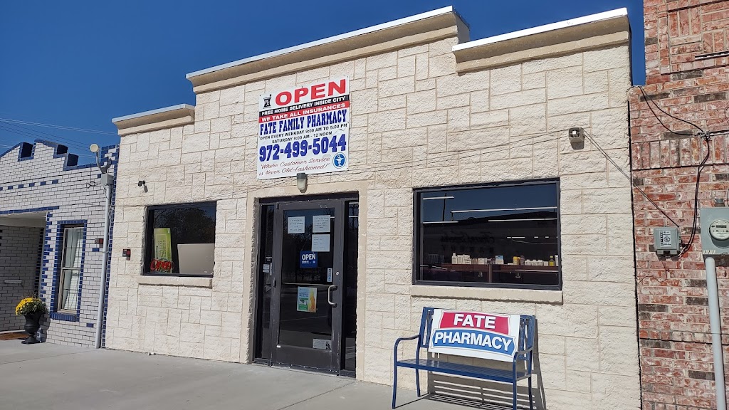 Fate Pharmacy | 109 E Fate Main Pl, Fate, TX 75132, USA | Phone: (972) 499-5044