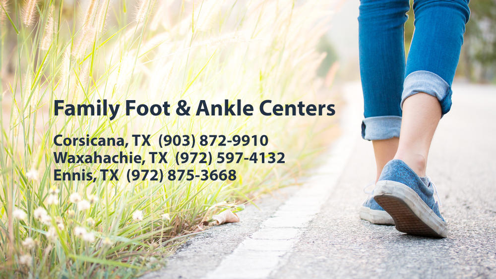 Family Foot & Ankle Centers | 601 S Clay St Suite 105, Ennis, TX 75119, USA | Phone: (972) 875-3668