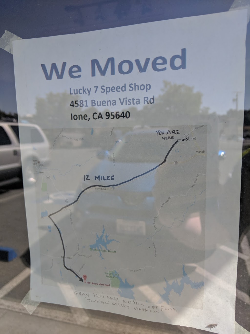 Lucky 7 Speed Shop | 4581 Buena Vista Rd, Ione, CA 95640, USA | Phone: (209) 790-5188