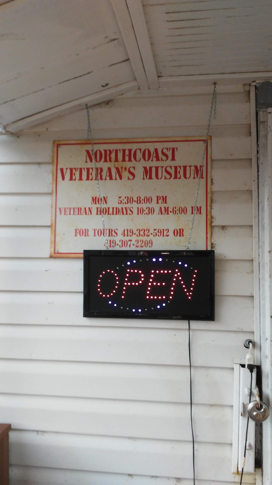 Northcoast Veterans Museum | 411 N Main St, Gibsonburg, OH 43431, USA | Phone: (419) 680-3217