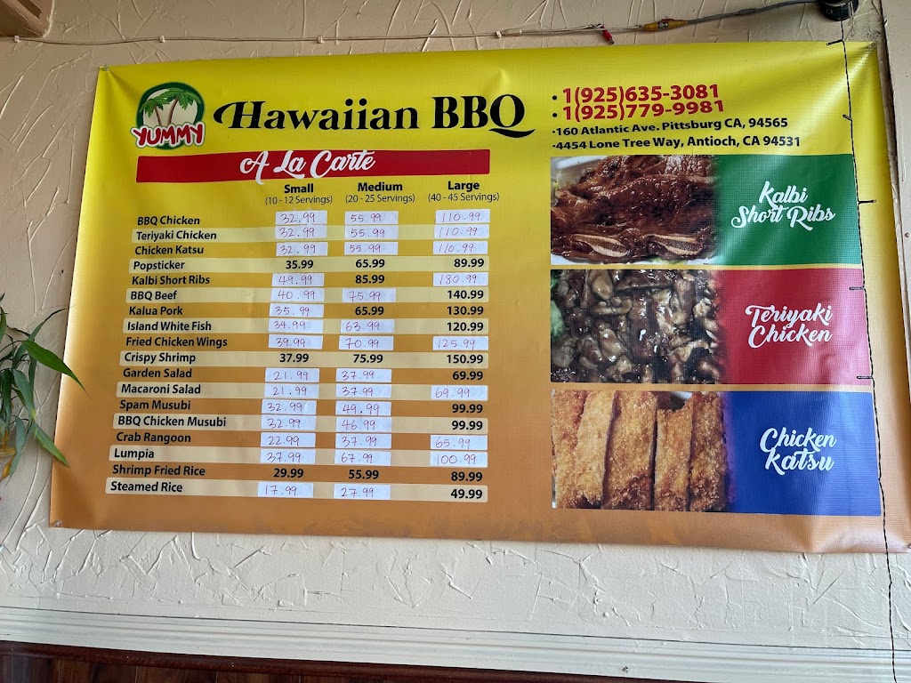 Yummy Hawaiian BBQ | 4454 Lone Tree Wy, Antioch, CA 94531, USA | Phone: (925) 779-9981