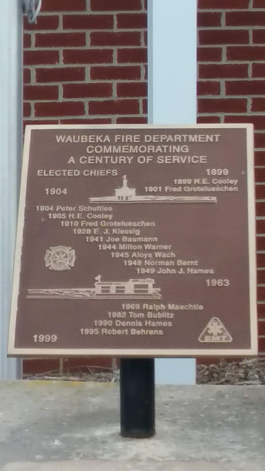 Waubeka Fire Department | W4114 River Rd, Waubeka, WI 53021, USA | Phone: (262) 692-2656