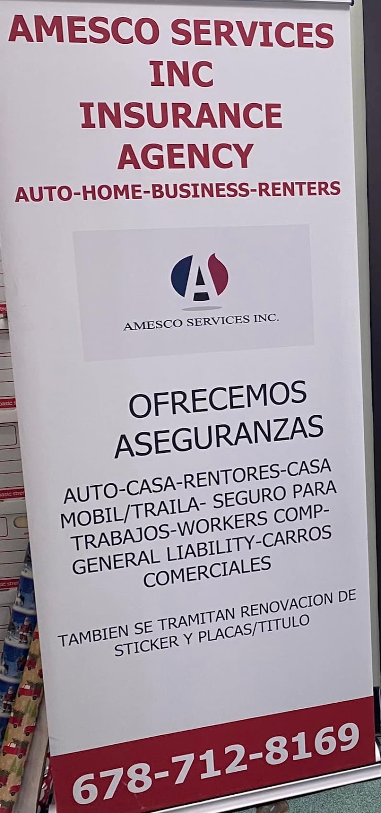 Amesco Service Insurance Agency | LOCATION 1 - 447 Veterans Memorial LOCATION 2, 7017 Mableton Pkwy SE, Mableton, GA 30126, USA | Phone: (678) 712-8169