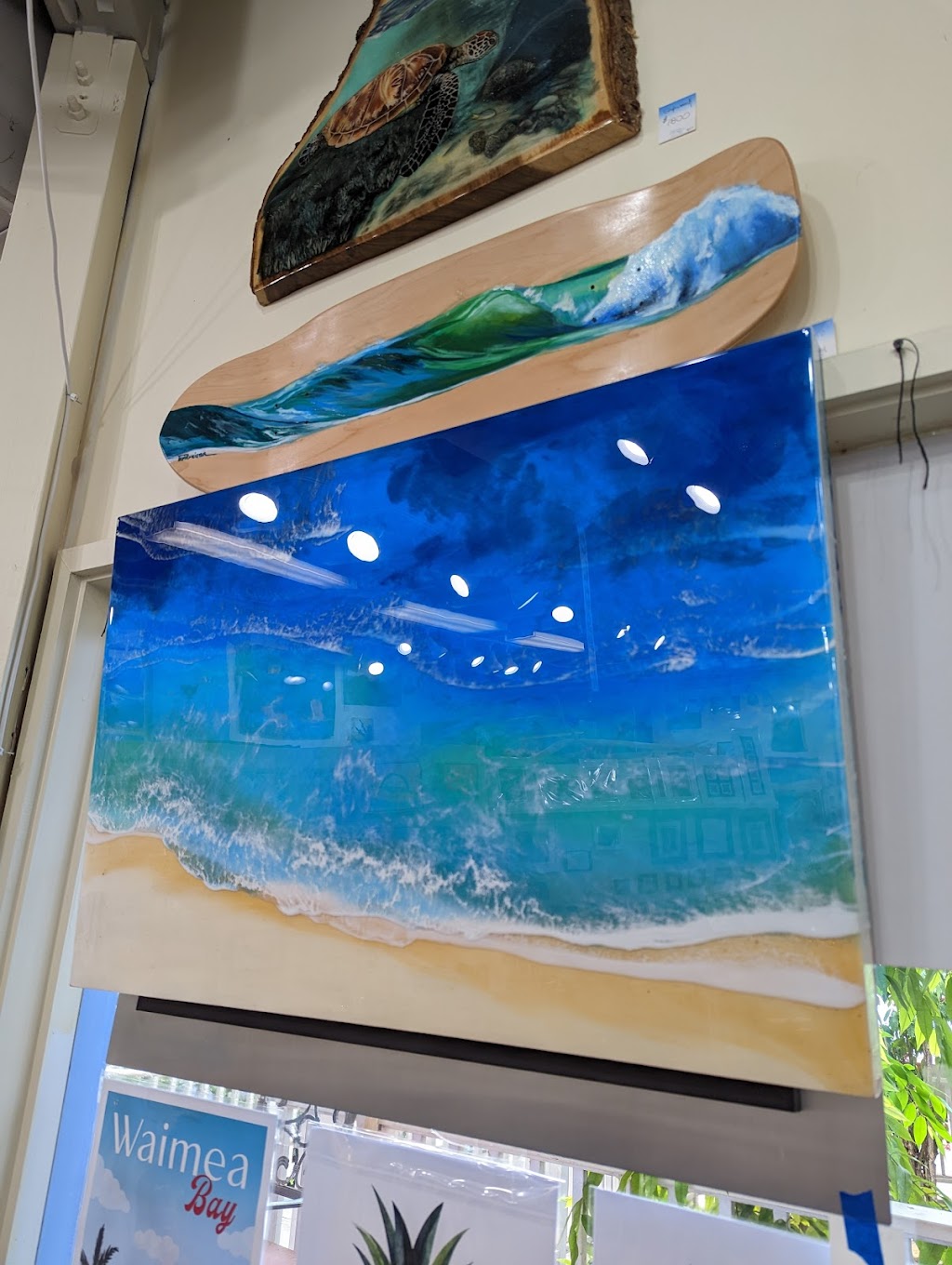 Waimea Blue North Shore Art Gallery | 66-250 Kamehameha Hwy # D103, Haleiwa, HI 96712, USA | Phone: (808) 498-2218