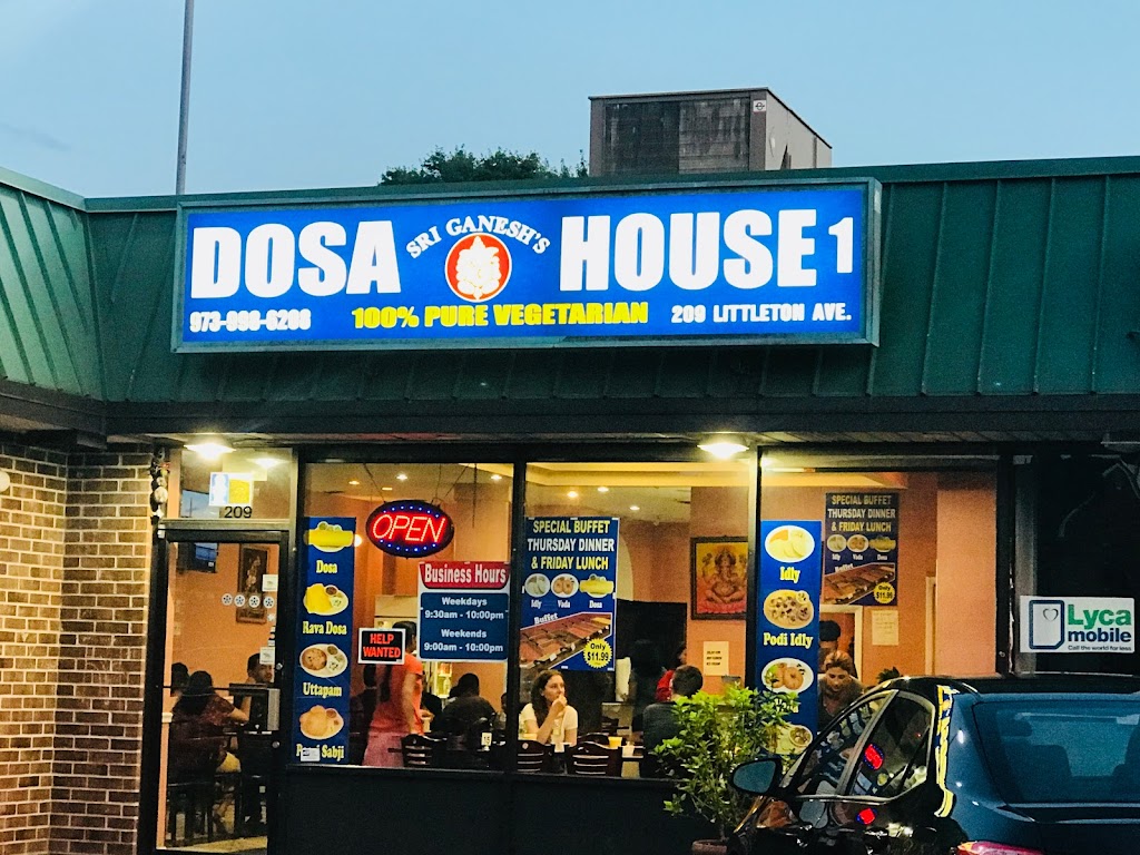 Sri Ganesh Dosa House 1 | 209 Littleton Rd, Parsippany, NJ 07054, USA | Phone: (973) 998-6208