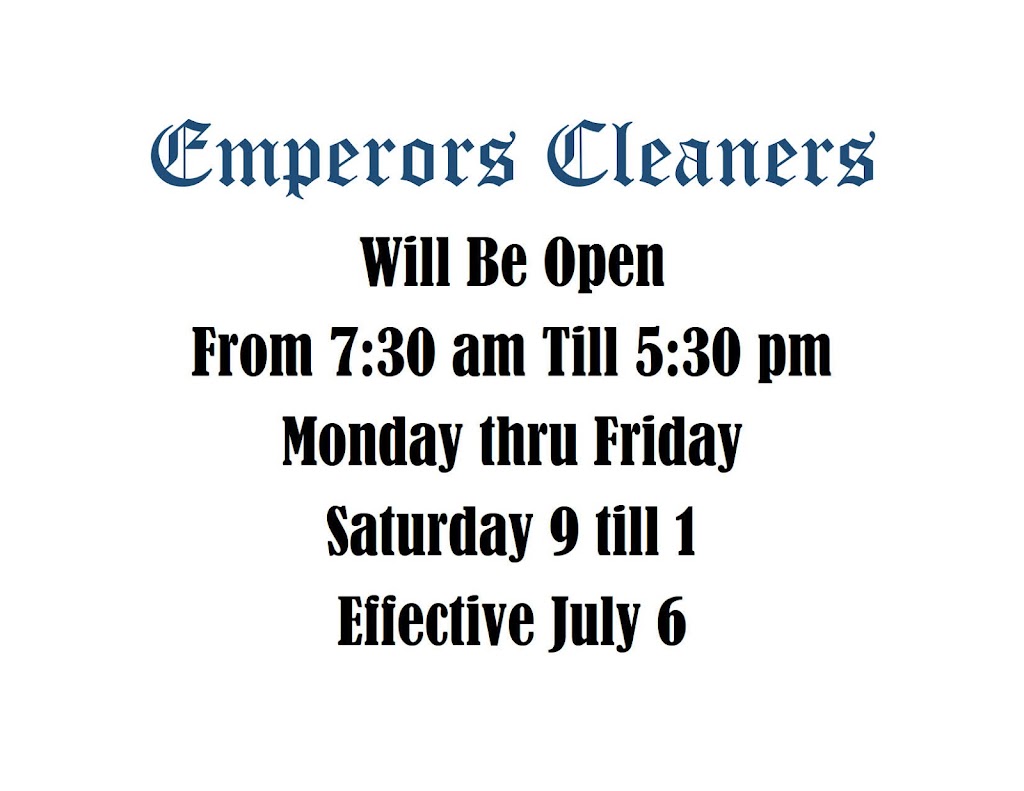 Emperors Cleaners | 2051 Richmond Rd # 120, Lexington, KY 40502, USA | Phone: (859) 266-6991