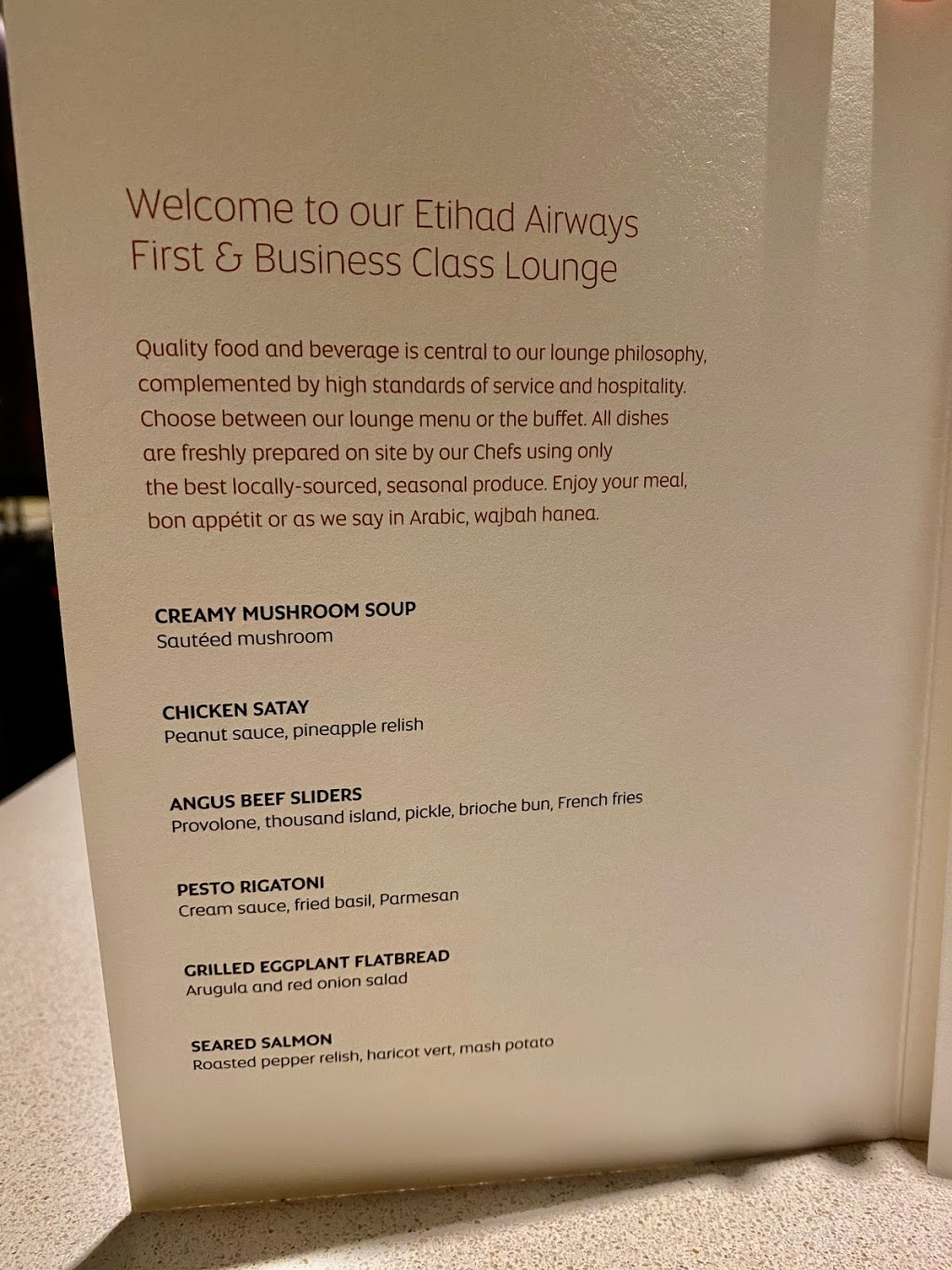 Etihad Airways Lounge | Jamaica, Queens, NY 11430, USA | Phone: (718) 751-3990