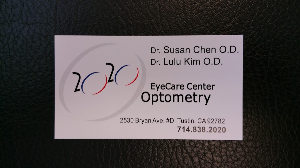 20/20 EyeCare Center, Optometry, Inc. | 2530 Bryan Ave Suite #D, Tustin, CA 92782, USA | Phone: (714) 838-2020