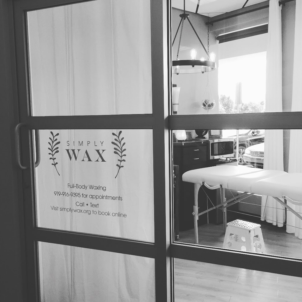 Simply Wax | 109 Kilmayne Dr Suite B, Cary, NC 27511, USA | Phone: (919) 916-9395