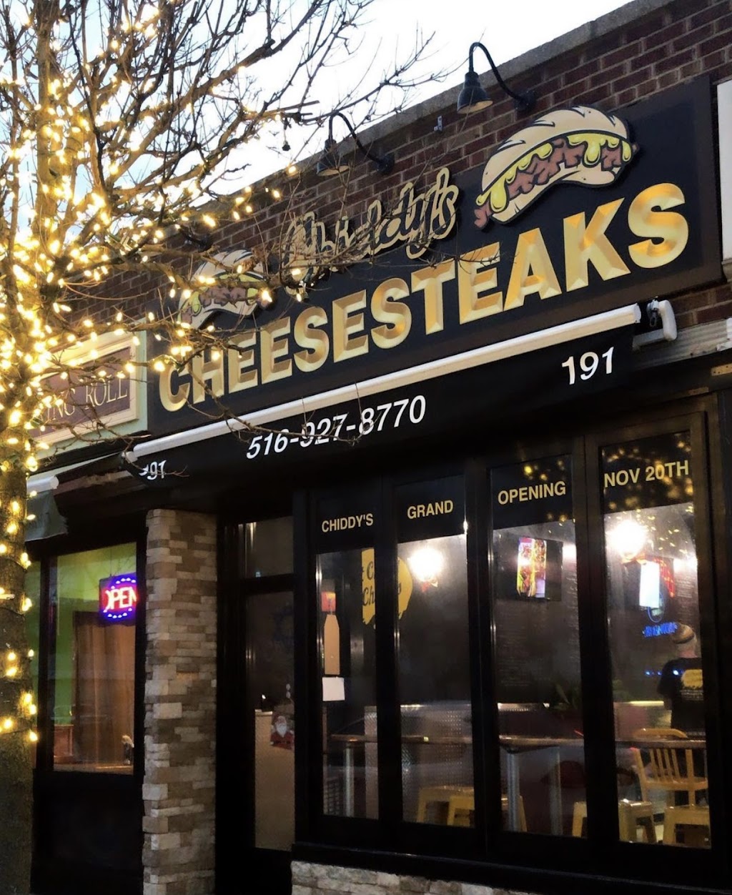 Chiddy’s Cheesesteaks of Farmingdale | 191 Main St, Farmingdale, NY 11735, USA | Phone: (516) 927-8770