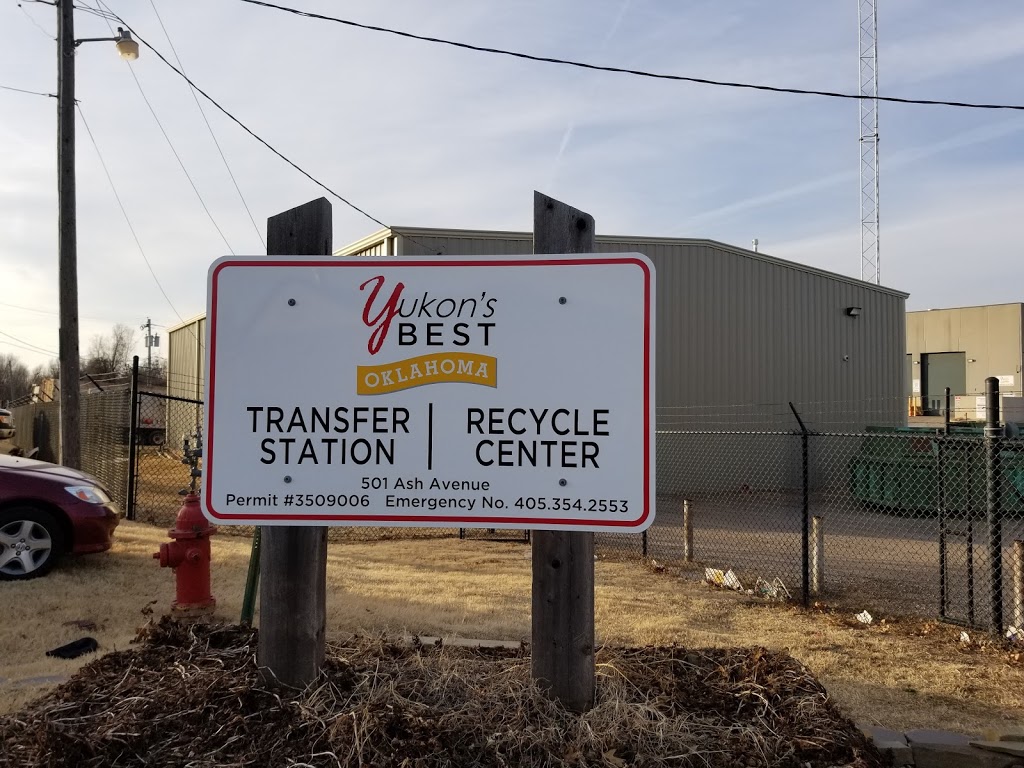 Yukon Recycling Center | 501 Ash Ave, Yukon, OK 73099, USA | Phone: (405) 354-4317