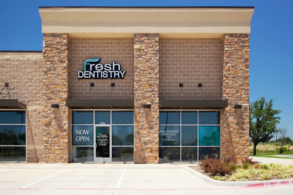 Fresh Dentistry | 3848 N Tarrant Pkwy Suite #140, Fort Worth, TX 76244, USA | Phone: (817) 337-8833