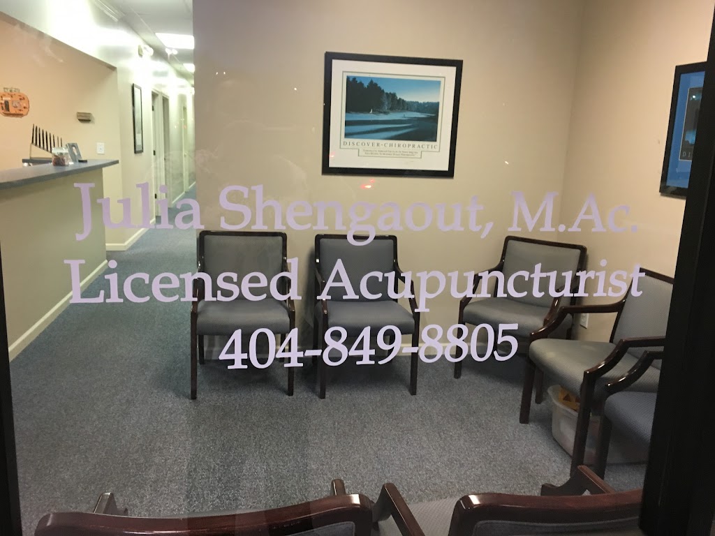 Julia Shengaout, L.Ac. | 13680 GA-9 N Suite F-300, Alpharetta, GA 30004, USA | Phone: (404) 849-8805