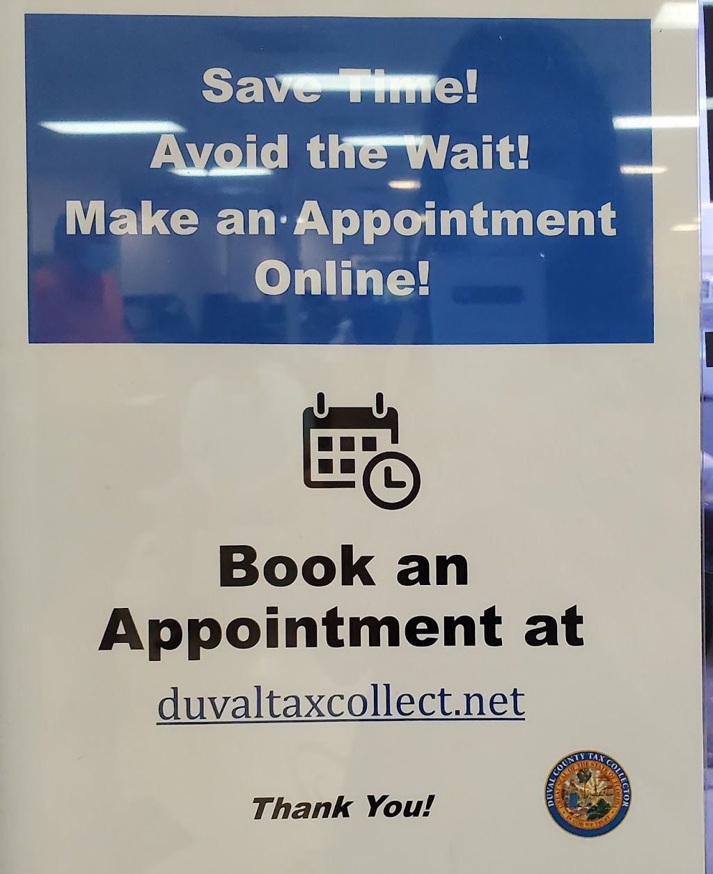 Duval County Tax Collector | 12220 Atlantic Blvd, Jacksonville, FL 32225, USA | Phone: (904) 255-5700