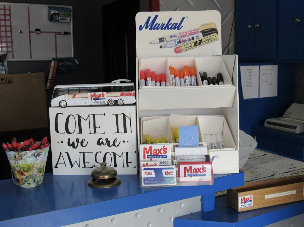 Maxs Welding Supplies | 622 Oil Hill Rd, El Dorado, KS 67042, USA | Phone: (316) 321-6400