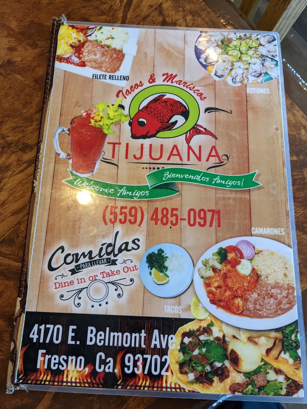 Tacos Y Mariscos Tijuana | 4170 E Belmont Ave, Fresno, CA 93702, USA | Phone: (559) 485-0971
