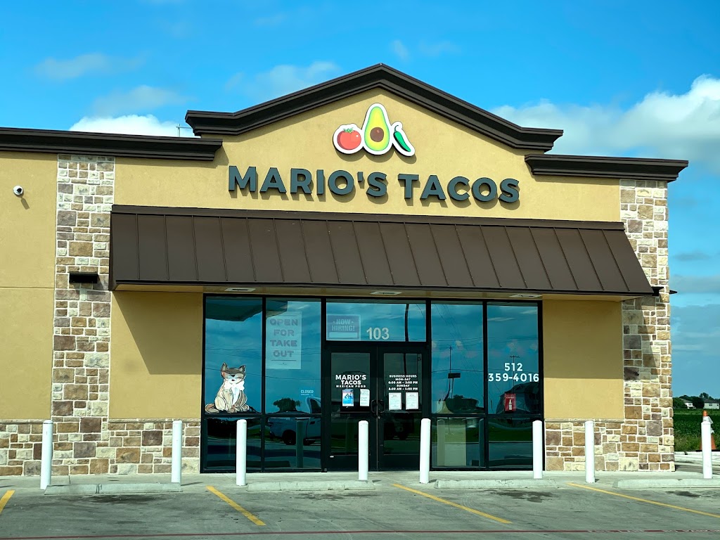 Mario’s Tacos Restaurant | 2111 W San Antonio St suite 103, Lockhart, TX 78644, USA | Phone: (512) 359-4016