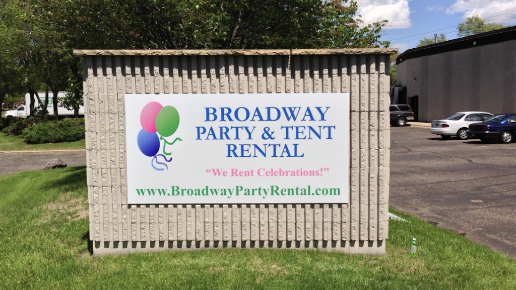 Broadway Party & Tent Rental | 8101 Ashton Ave NE, Fridley, MN 55432, USA | Phone: (763) 424-6155