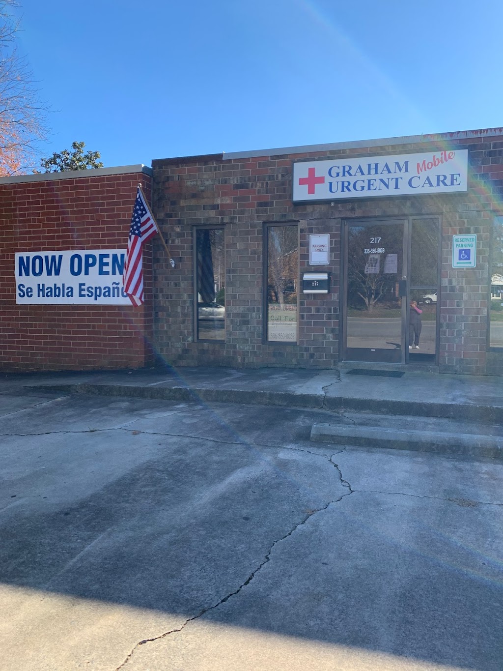 Graham Mobile Urgent Care | 217 E Elm St, Graham, NC 27253, USA | Phone: (336) 350-8039