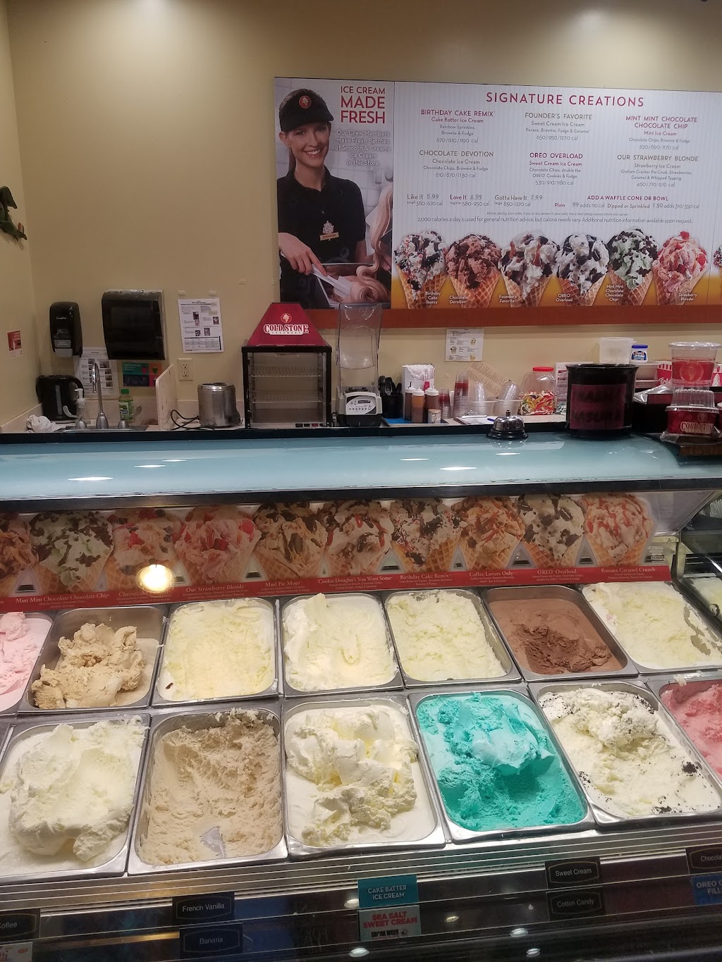 Cold Stone | 7071 Warner Ave Suite G, Huntington Beach, CA 92647, USA | Phone: (714) 375-0859