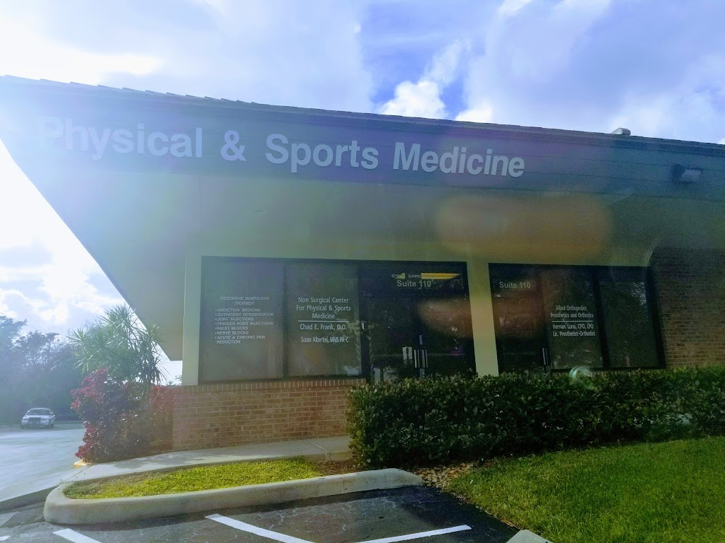 The Non-Surgical Center for Physical & Sports Medicine | 6710 W Sunrise Blvd Suite 110, Plantation, FL 33313, USA | Phone: (954) 316-4905