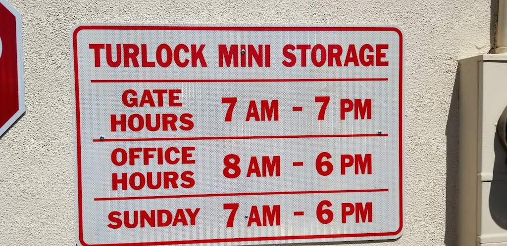Turlock Mini Storage | 2912 N Golden State Blvd, Turlock, CA 95382, USA | Phone: (209) 634-1919