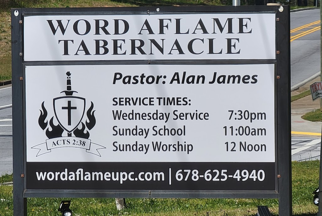 Word Aflame Tabernacle | 1806 New Hope Rd, Lawrenceville, GA 30045, USA | Phone: (770) 891-7065