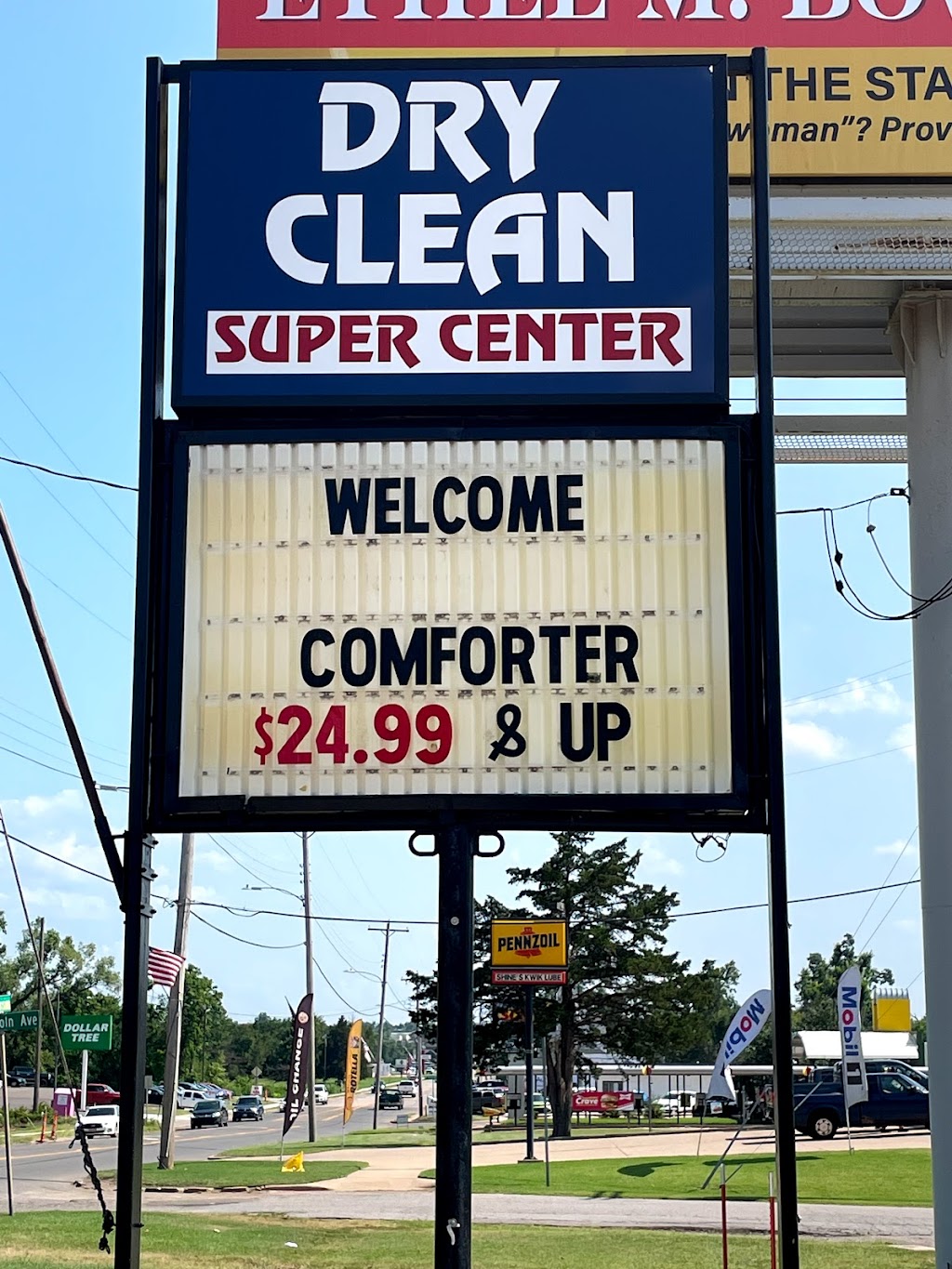 Dry Clean Super Center | 617 S Division St, Guthrie, OK 73044, USA | Phone: (405) 282-2201