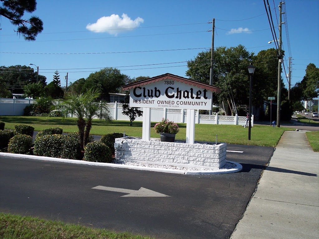 Club Chalet Mobile Home Park Resident owned | 7880 54th Ave N, St. Petersburg, FL 33709, USA | Phone: (727) 546-1926