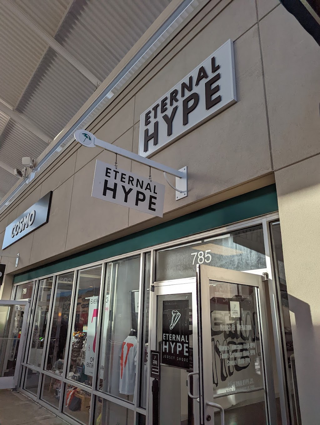 Eternalhype | 1 Premium Outlet Blvd, Tinton Falls, NJ 07753, USA | Phone: (609) 342-2811