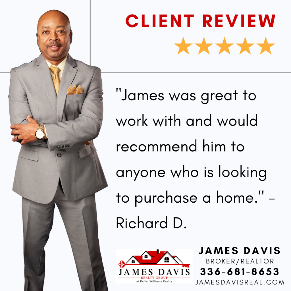 James Davis Realty Group at KW ONE | 1501 Highwoods Blvd Suite #400, Greensboro, NC 27410, USA | Phone: (336) 681-8653