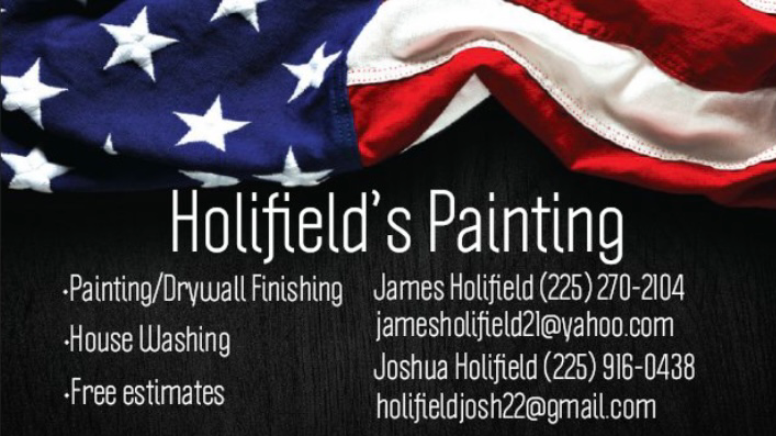 Holifield’s Painting | 19785 Perrilloux Rd, Livingston, LA 70754, USA | Phone: (225) 916-0438