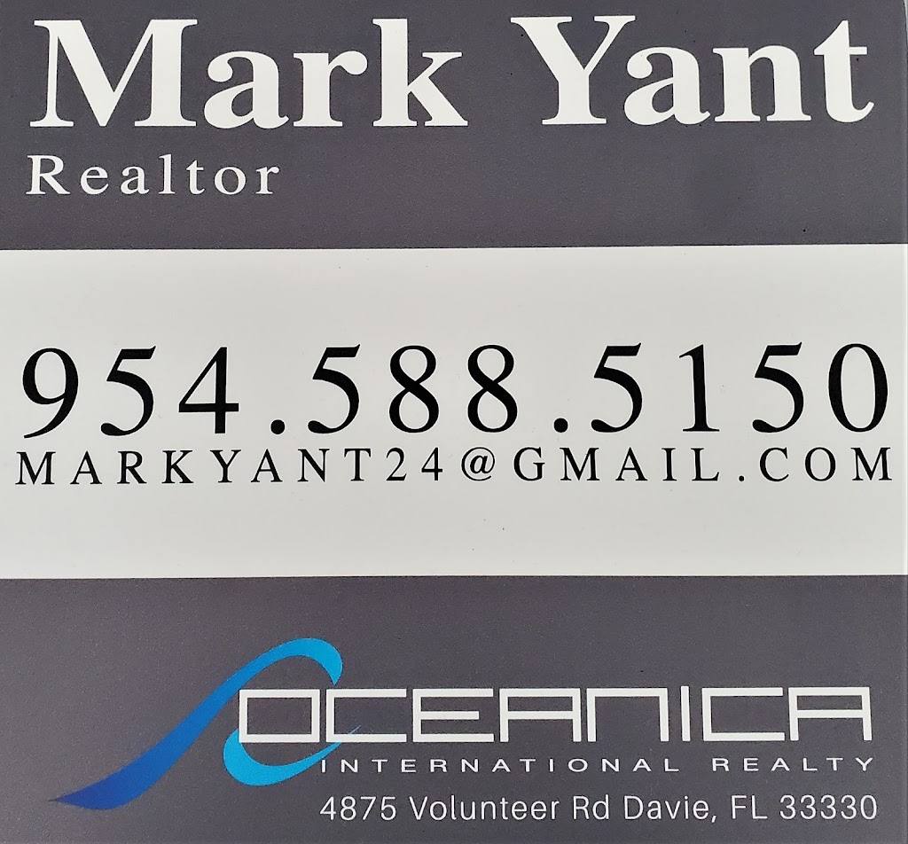 Mark N. Yant P.A., Oceanica International Realty,Inc. | 4875 Volunteer Rd, Davie, FL 33330, USA | Phone: (954) 588-5150
