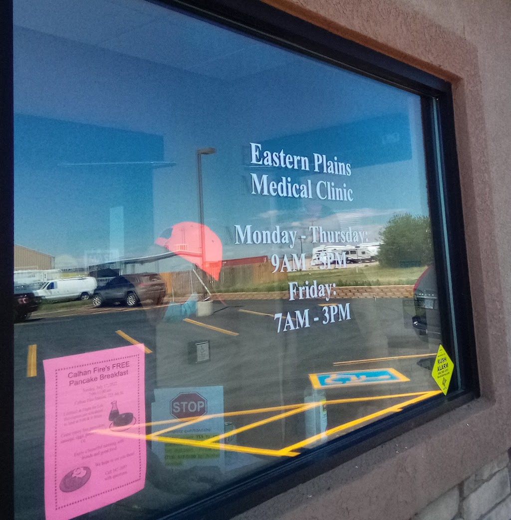 Eastern Plains Medical Clinic | 560 Crystola St, Calhan, CO 80808, USA | Phone: (719) 347-0100