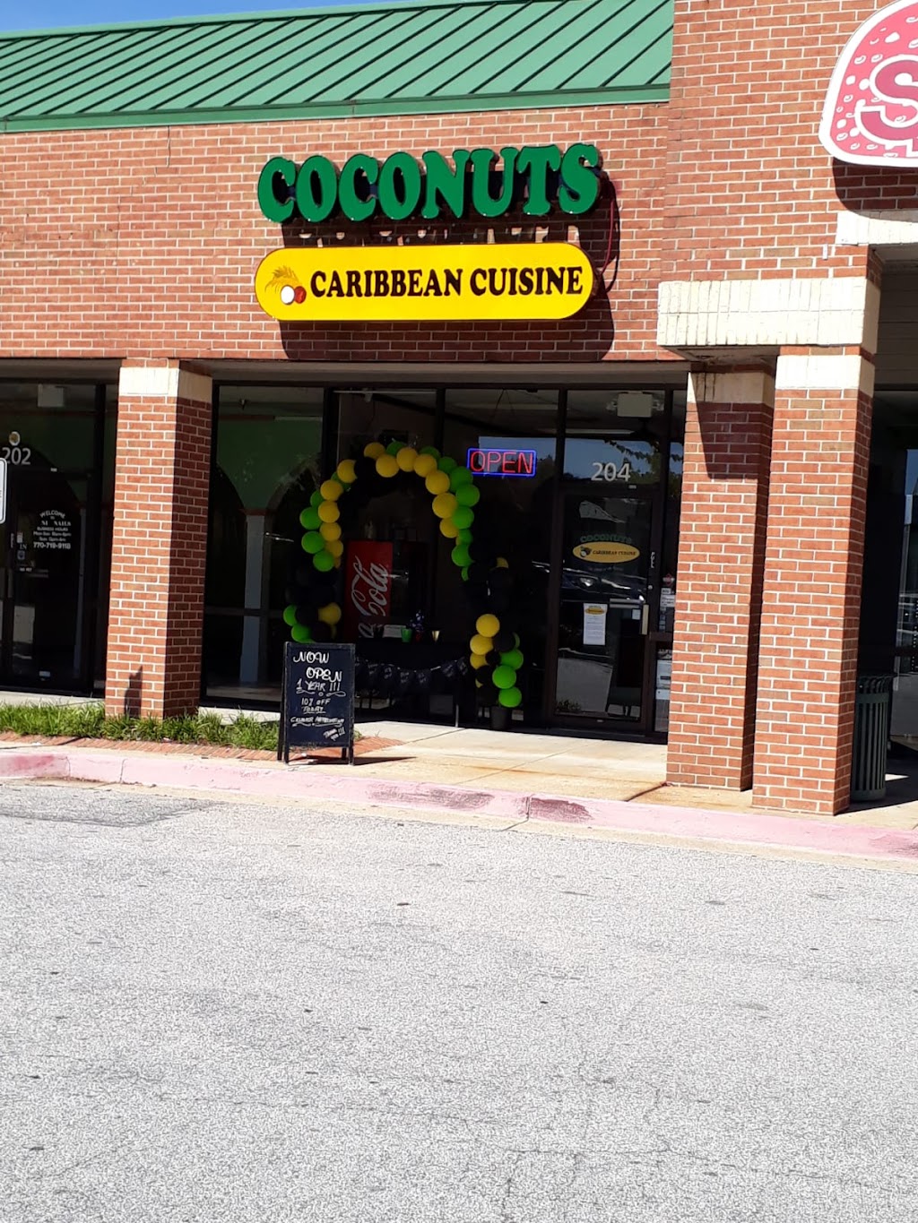 Coconuts Caribbean Cuisine | 204 Banks Crossing, Fayetteville, GA 30214, USA | Phone: (678) 519-2495