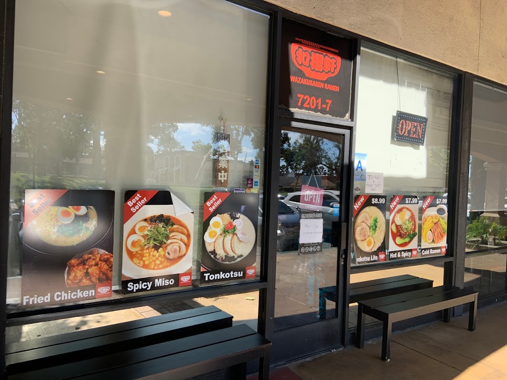 Wazakuraken Ramen | 7201 Archibald Ave #7, Rancho Cucamonga, CA 91701, USA | Phone: (909) 758-0422
