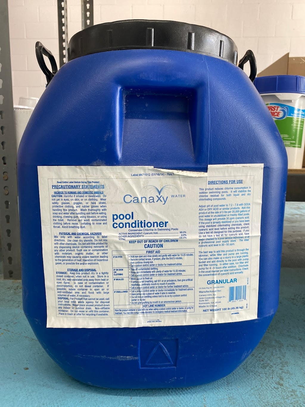 Chemist Pool Supplies | 22726 Roscoe Blvd, West Hills, CA 91304, USA | Phone: (213) 327-7232