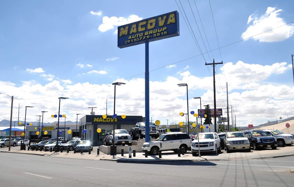 Macova Auto Group Inc. | 5545 E Paisano Dr, El Paso, TX 79905, USA | Phone: (915) 779-3515