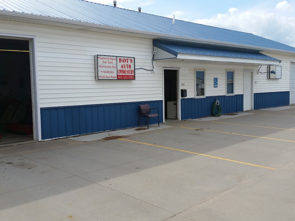 Daves Auto Upholstery | 240 Colfax St, Blair, NE 68008, USA | Phone: (402) 533-2863