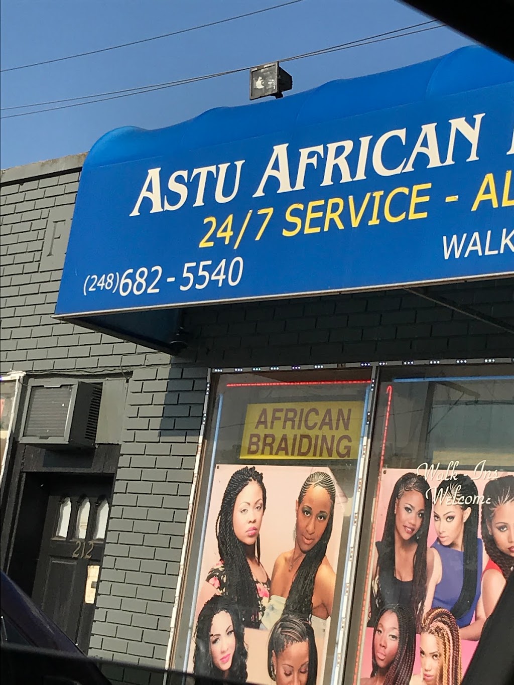 Astou African Hair Braiding | 210 S Telegraph Rd, Pontiac, MI 48341, USA | Phone: (248) 682-5540