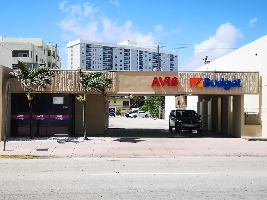 Avis Car Rental | 6742 Collins Ave, Miami Beach, FL 33141 | Phone: (305) 865-0562