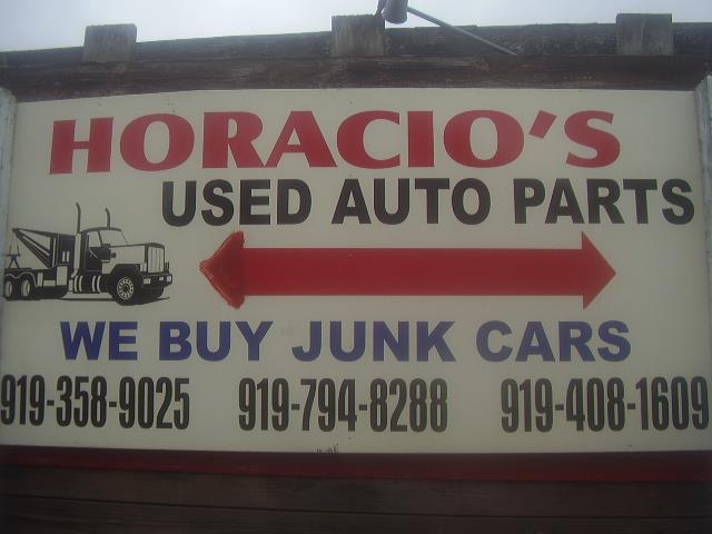 Horacios Auto Salvage | 11215 NC-42, Sanford, NC 27330, USA | Phone: (919) 358-9025