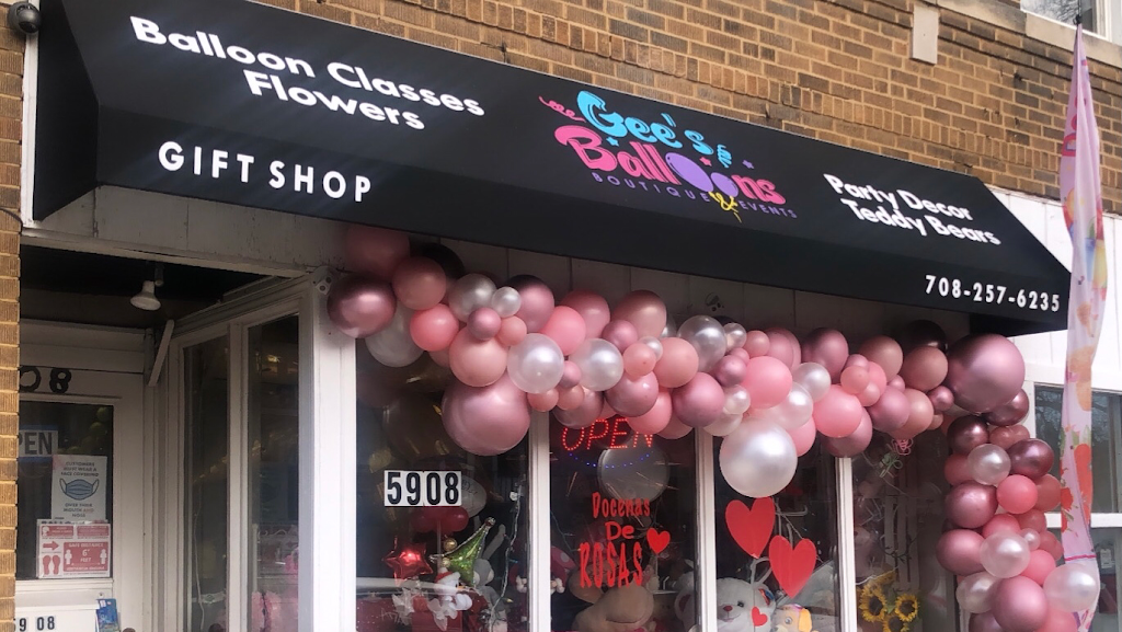 Gees Balloons & Flowers Gifts Shop | 5908 W 26th St, Cicero, IL 60804, USA | Phone: (708) 257-6235